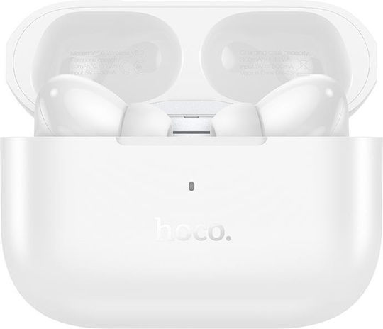 Hoco EW56 Plus In ear Bluetooth хендсфри Слушалки с Кутийка за Зареждане Бял
