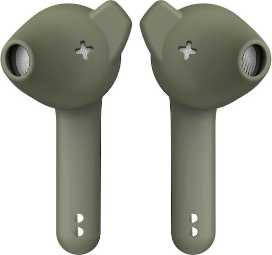 Defunc True Basic In-Ear Bluetooth-Freisprecheinrichtung Kopfhörer mit Ladeetui Grün