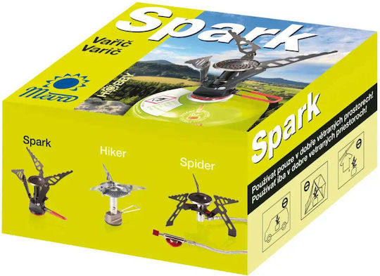 Meva Valve Thread Plită de gătit Cu gaz pentru camping 45x45x70cm