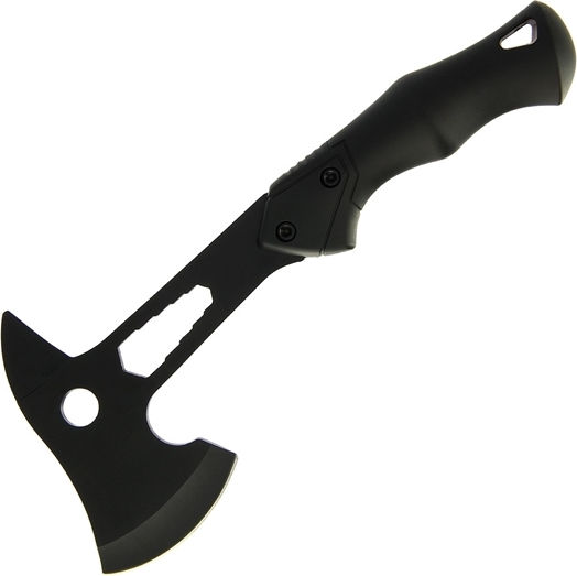Multifunktionsaxt Ideallstore Schwarz 30 cm inklusive Scheide