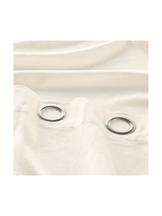 La Redoute Interieurs Vorhang mit Grommet Beige 350099436_3087_15 140x180cm
