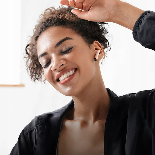 Mcdodo HP-2780 Earbud Bluetooth Handsfree Ακουστικά με Θήκη Φόρτισης Ροζ