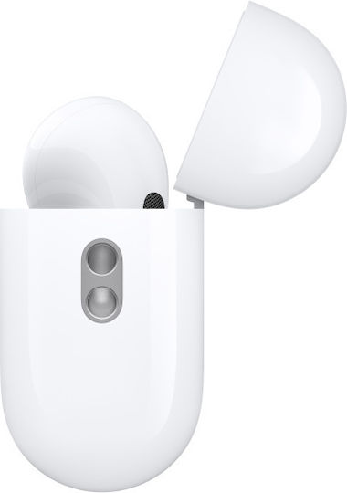 Wiwu Airbuds Pro 2 ANC Bluetooth Handsfree Ακουστικά με Θήκη Φόρτισης Λευκά