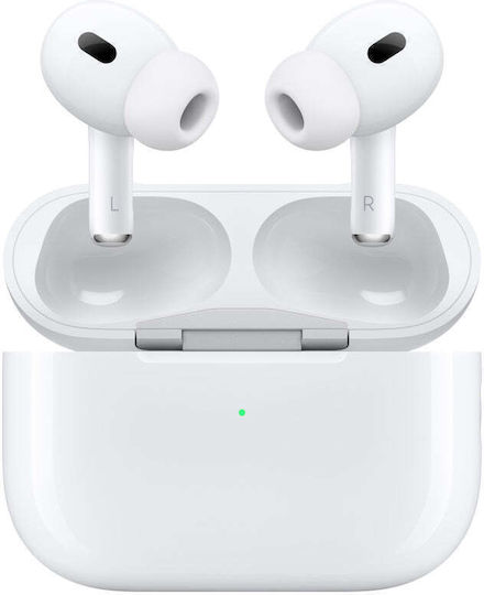 Wiwu Airbuds Pro 2 ANC Bluetooth Handsfree Ακουστικά με Θήκη Φόρτισης Λευκά