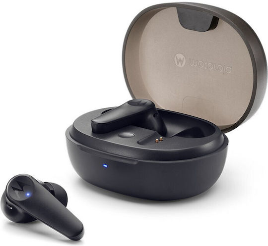 Motorola Moto Buds 600 ANC Bluetooth-Freisprecheinrichtung Kopfhörer mit Ladeetui Schwarz