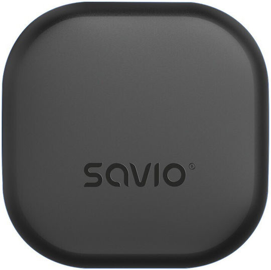 Savio Tws-12 In-ear Bluetooth Handsfree Ακουστικά Μαύρα
