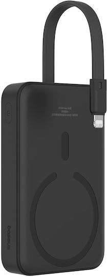 Baseus Mini MagSafe Power Bank 10000mAh 20W Power Delivery Μαύρο