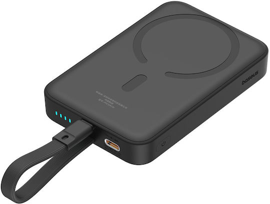 Baseus Mini MagSafe Power Bank 10000mAh 20W Power Delivery Μαύρο