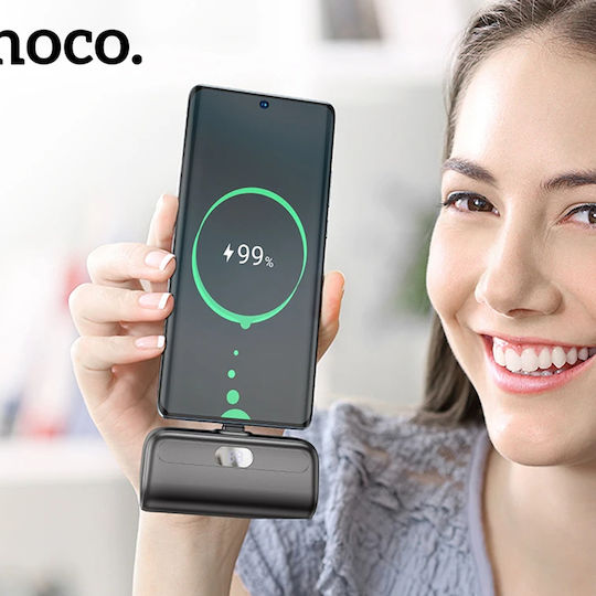 Hoco J116 Lightning Power Bank 5000mAh Λευκό