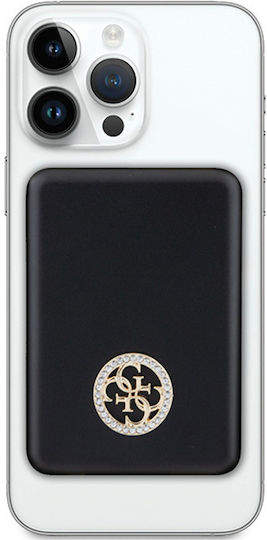 Guess Metal Logo MagSafe Power Bank 3000mAh 5W Black