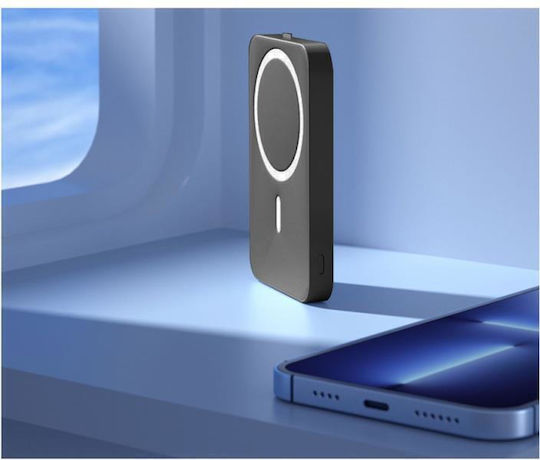 Devia EP138 Power Bank 5000mAh 20W mit USB-C Anschluss Stromlieferung Schwarz