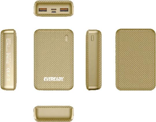 Energizer Power Bank 10000mAh Χρυσό