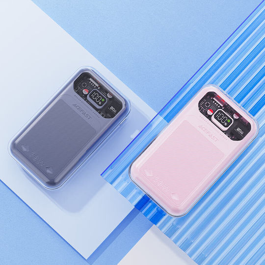 Acefast Sparkling Series Power Bank 20000mAh 30W Γκρι