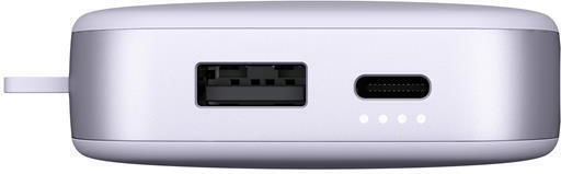 Fresh 'n Rebel Power Bank 12000mAh 20W με Θύρα USB-A και Θύρα USB-C Deep Mauve
