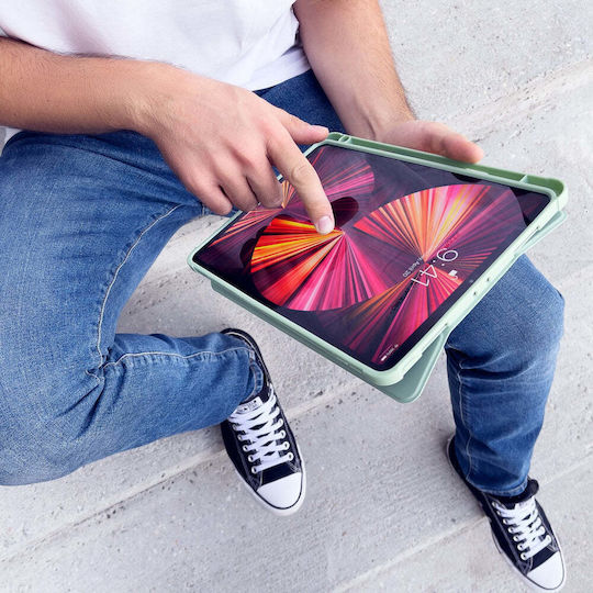 Hurtel Умен Флип Капак Черен iPad Air 2020/2022