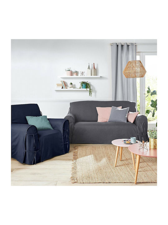 La Redoute Interieurs Husă Elastică Canapea cu trei locuri Alb 1buc 324163850_749_40