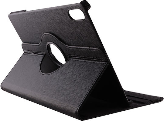 Θηκη Lenovo Tab P12 Pro 12.6" Leather Book Rotating Stand Black