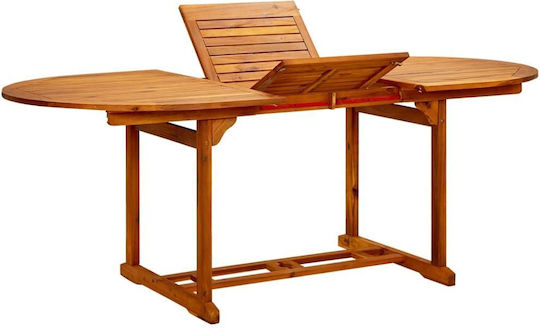 Garten- und Outdoor-Möbelsets Typsatz Speisesaal 7 Stück Blau-Weiß