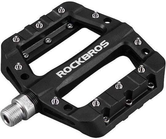 Rockbros Flat Bicycle Pedals Black