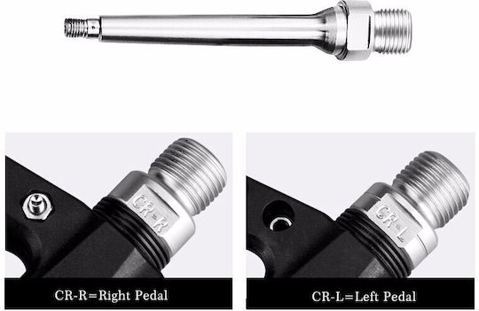 Rockbros Flat Bicycle Pedals Black