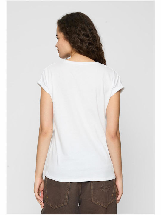Mister Tee T-shirt με Στάμπα Λευκό Mister Tee T-shirt με Στάμπα Λευκό