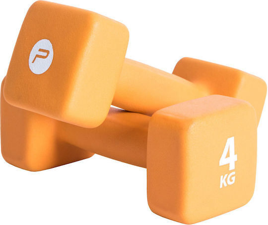 Pure2Improve Барбели от Неопрен 1 x 4 кг