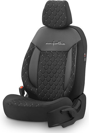 Auto Gs Front Mats Universal 2pcs Black