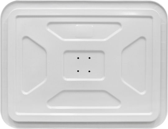 ECD Germany Traffic Mirror 40cm Plastic in White Colour