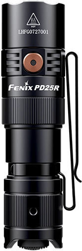 Fenix Wiederaufladbar Taschenlampe LED IP68 mit maximaler Helligkeit 800lm Schwarz