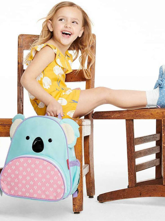 Skip Hop Zoo Σχολική Τσάντα Πλάτης Νηπιαγωγείου Κοάλα με Θήκη για Παγούρι