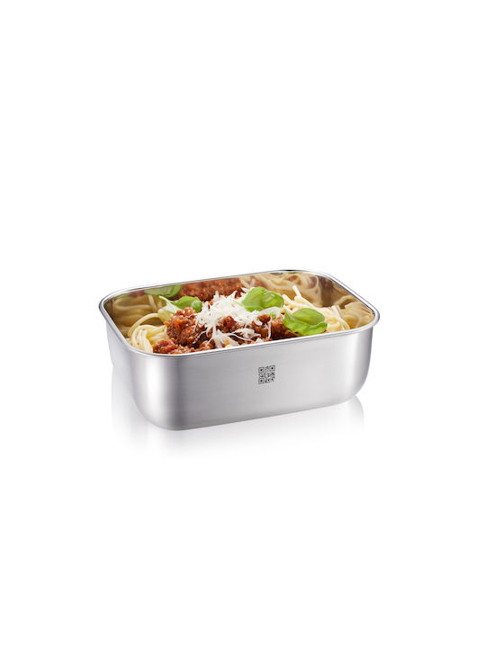Gefu Кутия за обяд Inox Сив 1300мл 1бр