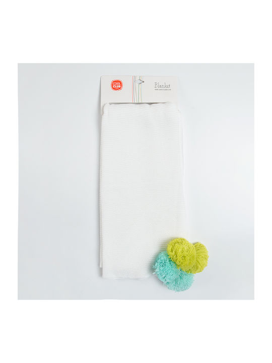 Cool Club Blanket Cot White