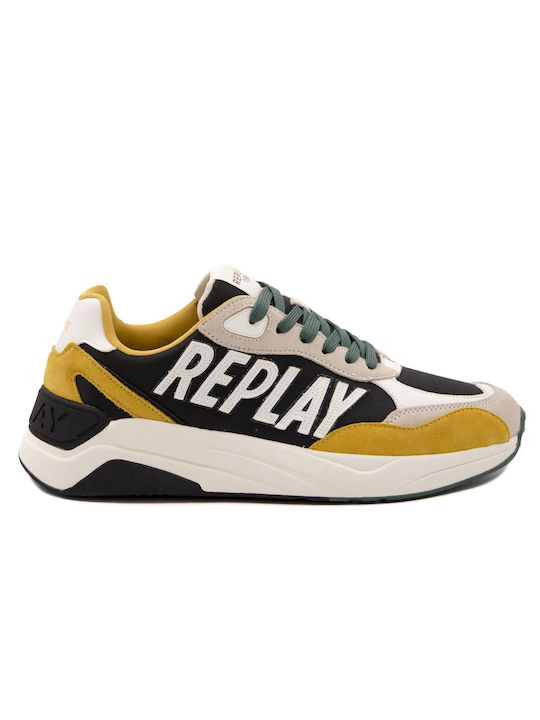 Replay Bărbați Sneakers NEGRU