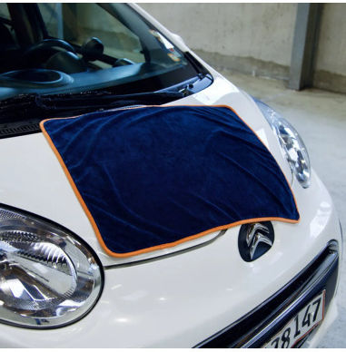Ewocar Lavetă Microfibră Uscare pentru Corp Auto 600gsm Albastru 70x50cm