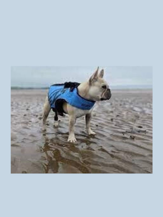 Ezydog Dog Life Jacket DFD X2 Boost Light Blue 2XS (L:25-30cm) (G:41-45cm)