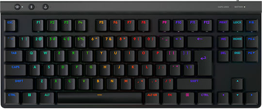 Logitech G515 Lightspeed Wireless Gaming Mechanical Keyboard Tenkeyless with GL Tactile switches and RGB lighting (English US)
