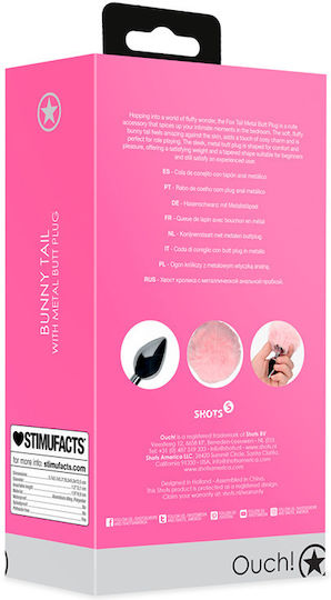 Shots Tail Anal Plug Rosa
