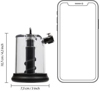 Shots Automatic Suction Pump Πρωκτική Σφήνα Μαύρη