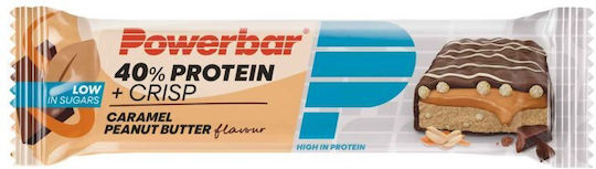 PowerBar Protein +Crisp Μπάρα με 40% Πρωτεΐνη & Γεύση Caramel Peanut Butter 40gr