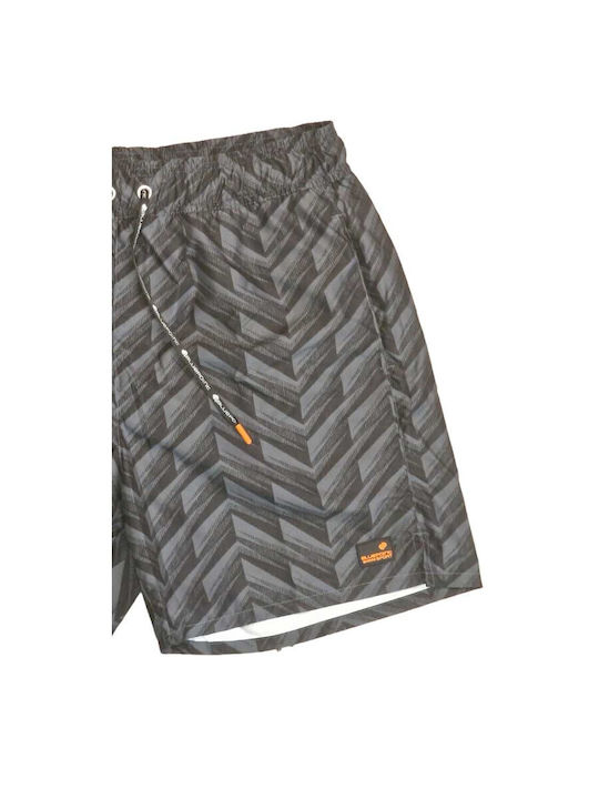 Men's Swimwear Shorts Gray with Patterns