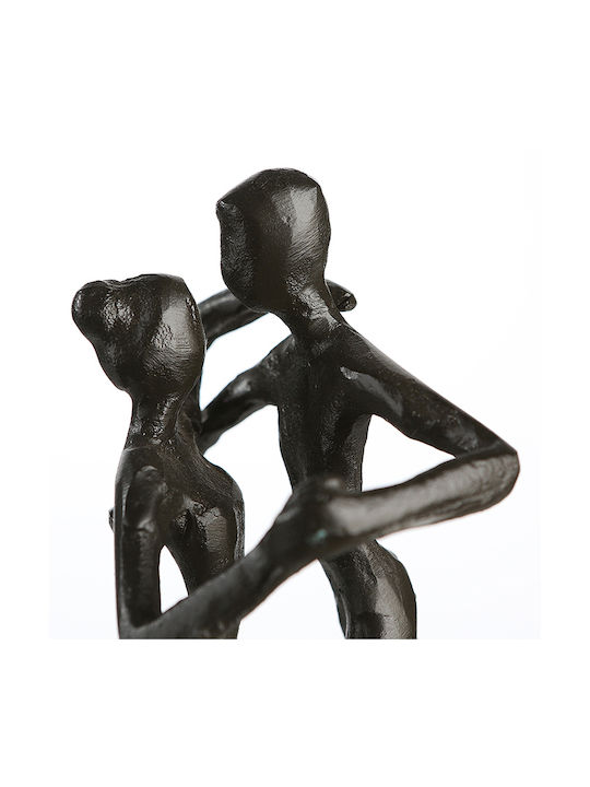 ArteLibre Dekorative Figur aus Metall Ζευγάρι 13x8x17cm 1Stück