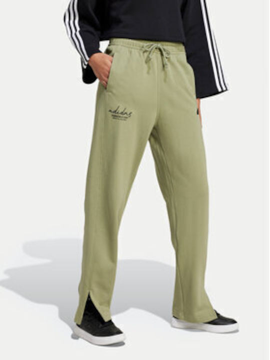 Adidas Graphic Damen-Sweatpants Green