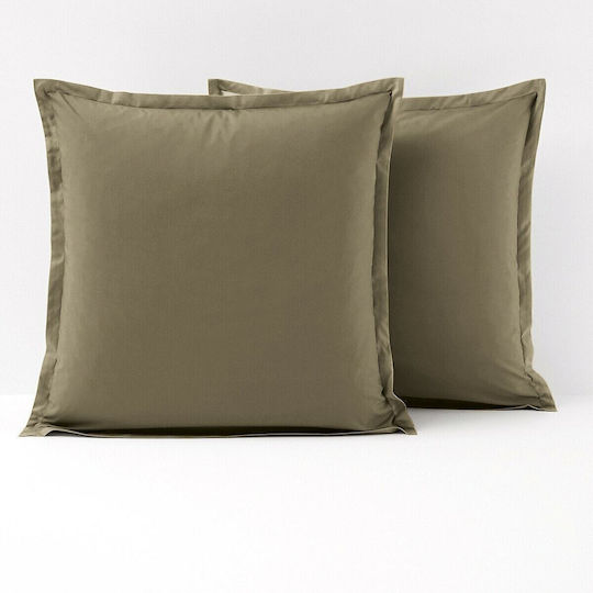 La Redoute Interieurs Față De Pernă Verde 63x63 Cm