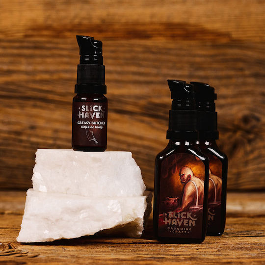 Slickhaven Λάδι Περιποίησης για Γένια Greasy Butcher 10ml