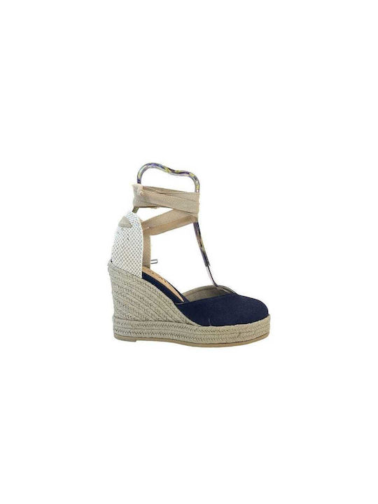 Sante Women's Platform Espadrilles Blue