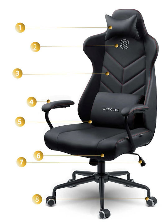 Sofotel DAC-NOP-10010654 Gaming Stuhl Schwarz