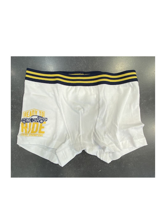 Minerva Kinder-Boxershorts White