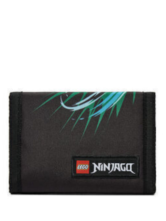 LEGO Kids Wallet with Coins with Velcro Black