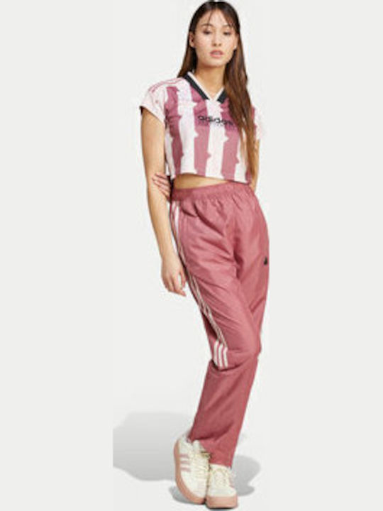 adidas Tiro Cut 3-stripes T-Shirt Pink