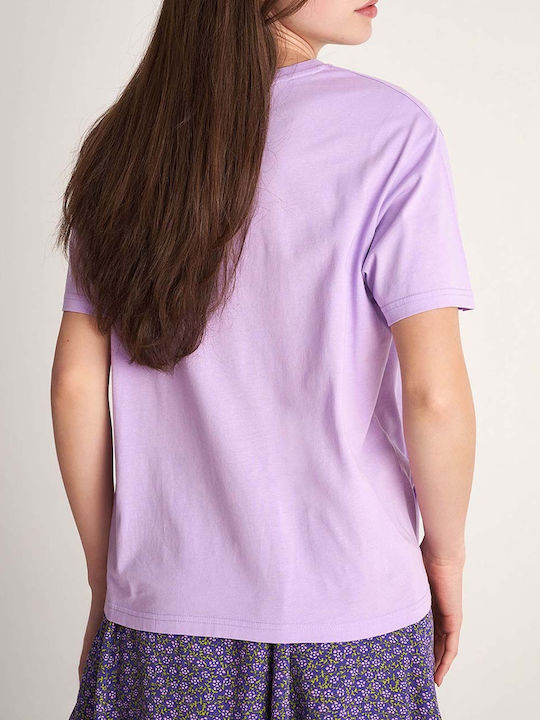 Attrattivo Damen T-Shirt Lilac